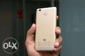 Redmi 3s prime 8 months old with bill and back