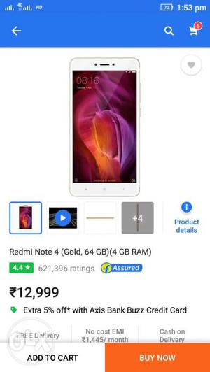 Seal pack new. redmi note 4