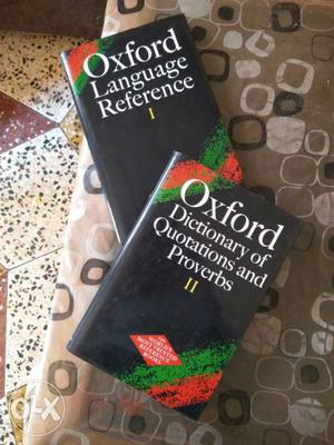 1) Oxford Dictionary of quotations and proverb II