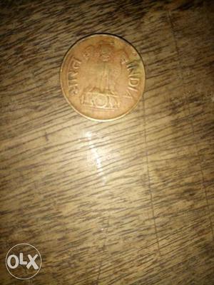 20 Pisa in Indian carance 48yers old coin