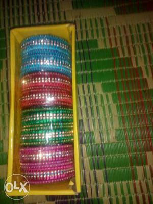 4 set of new thread bangle sets