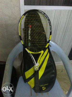 Babolat tennis racket one pice with cover
