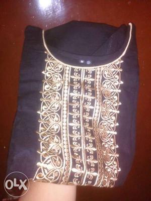 Black And Gold Shirt