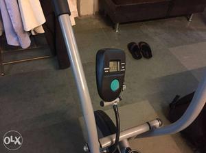 Black And Grey Exercise Equipment
