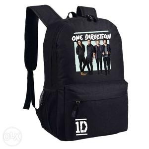 Black One Direction Backpack