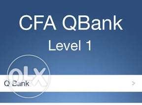 Cfa level 1 question bank book(over 