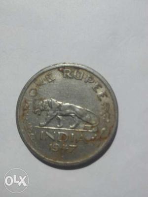 Chandi ka 1Rs ()antique coin