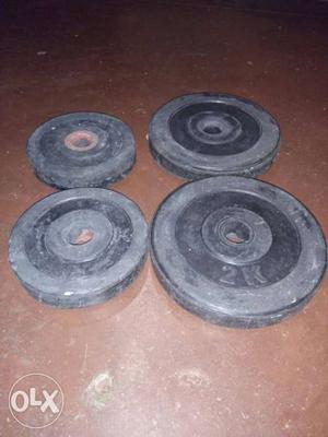 Dumbbells weight plate total 6 kg