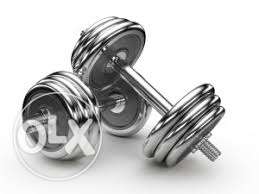 Dumbels in strong condition