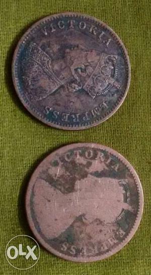 East India Company's One Quarter Anna Copper Coin