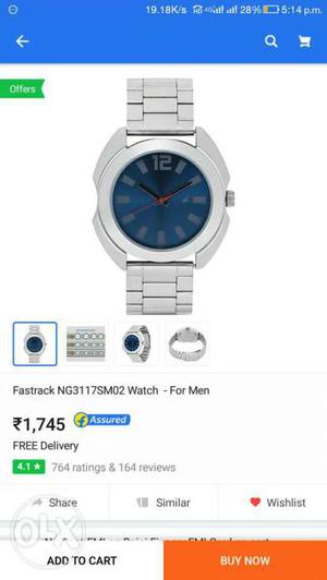 Fastrack watch not used at all new10 day old