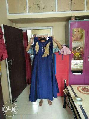 Full length gown with beautifull flaunt brand new only
