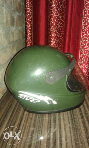 Green Full Face Helmet