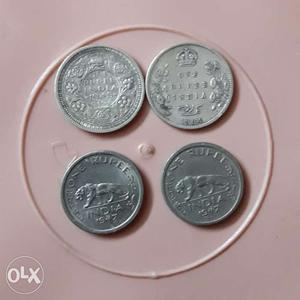 Historical silver coins