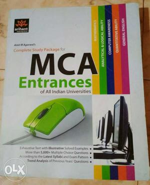 MCA entrance book for all Universities