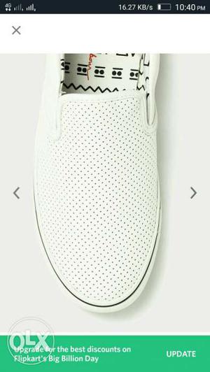 Mast and harbour white NYC new shoes packed size UK 10