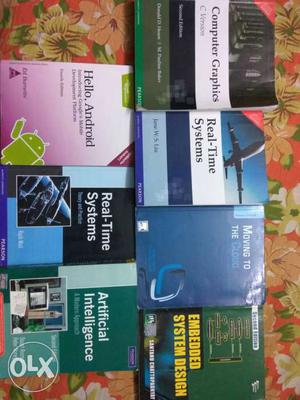 Master degree books for sell. no wear and tear in good