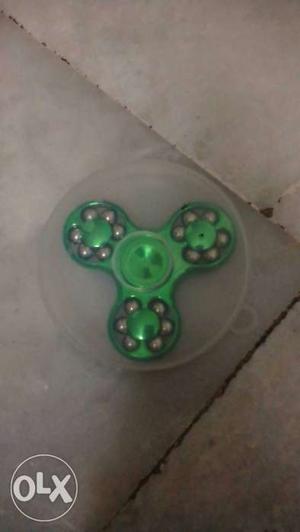 Only one day old green figit spinner