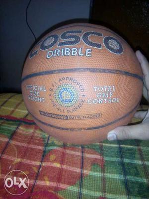 Orange color cosco basketball..