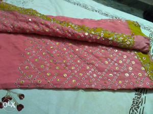 Pink Nad Yellow Sari