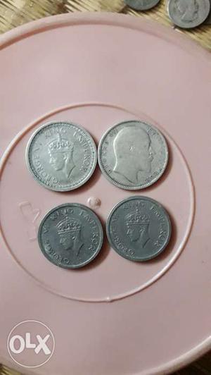 Silver coins with historical value