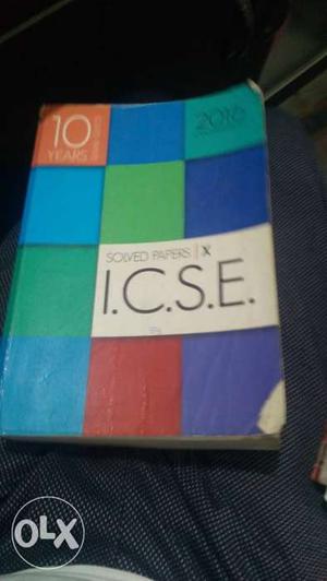 Solved Papers I.C.S.E. I. S.CBook