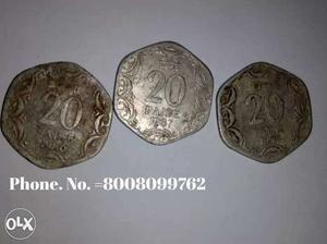 This is 20 paise coins and we give free 10 paisa