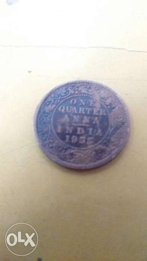 This is a very old coin it was saved by my grandma
