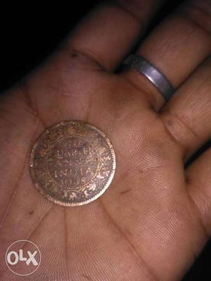 This is verry old coper coin...