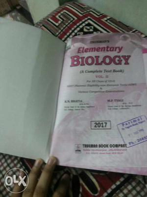 Trueman Elementary Biology Vol 1and 2 Very gud