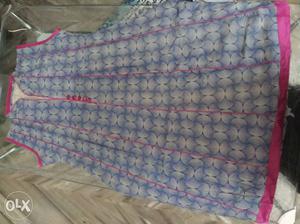Women's blue And Pink Dress