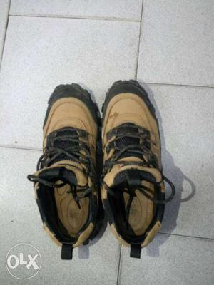 Woodland brand new Black-and-beige Hiking Boots