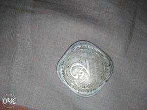 indian 2 ANNA coin. is available