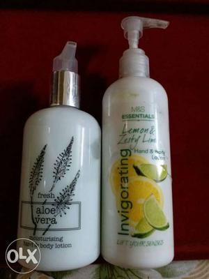 2 pcs marks and spencer handwash and body lotion