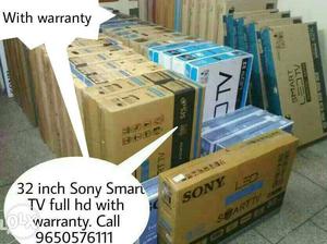 32" Sony FHD TV Box Lot