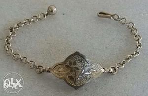Antique Silver Amulet for kids, 100 years old.