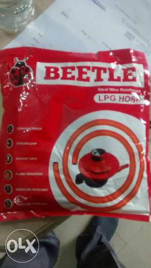Beetle LPG hose pipe (New) Rs. 200
