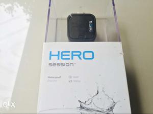 Black GoPro Hero Session Action Camera With Box