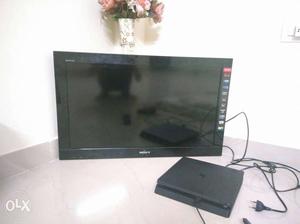 Black Sony Flat Screen Television