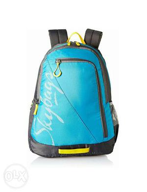 Blue And Black Skybags Backpack