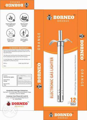 Borneo Gas Lighter (New) Rs. 150