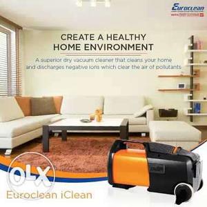 Euroclean IClean vacuum cleaner new & old