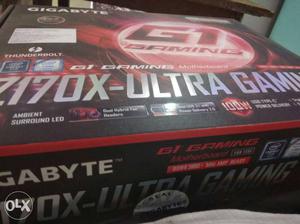 Gigabyte Z170x Ultra Gaming motherboard