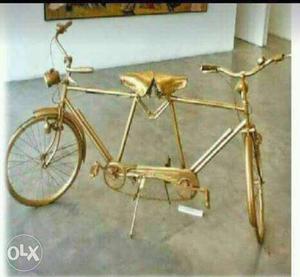 Gold Dual Bicycle
