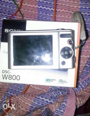 Gray Sony DSC-W800 With Box