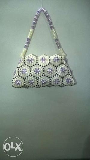 Hand made Beads purse suitable for party wear and