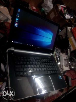 I5 Laptop with 4th genration Black Laptop 4 gb ram, windows