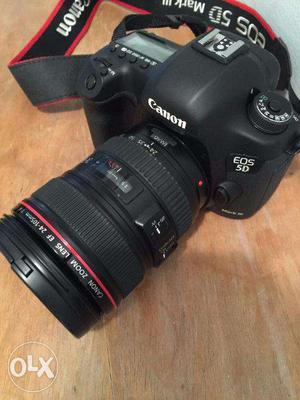 In Canon EOS 5 D Mark III DSLR With mm (Black)