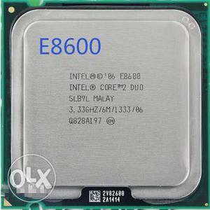 Intel core 2 duo e