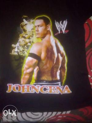 John Cena Black Graphic T-shirt